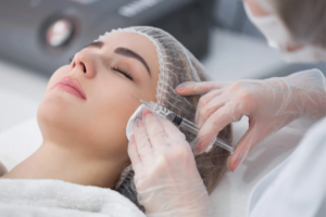 Women receiving Sculptra in Tulsa OK to restore facial volume, soften marionette lines, and enhance natural facial contours.